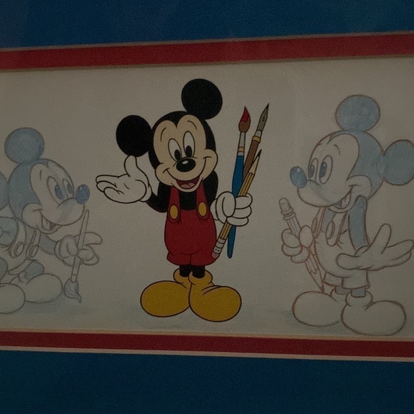 Mickey Mouse picture with postage stamp Walt Disney - Picture 6 of 11